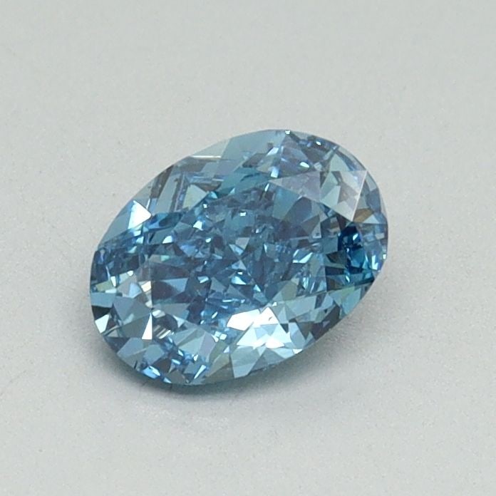 Loose Diamond - OVAL 0.49ct Fancy Vivid Blue VS2: Loose Diamond - OVAL 0.49ct Fancy Vivid Blue VS2 Source: This is a real non-mined Diamond that has been grown in a lab Shape: OVAL Carats: 0.49 Color: Fancy Vivid Blue Certification: IGI Video: