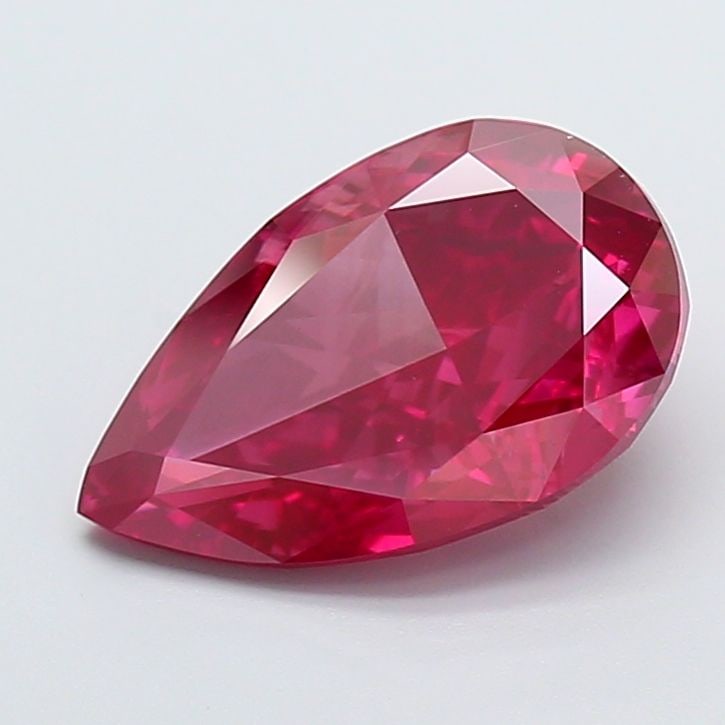 Loose Diamond - PEAR 4.04ct Fancy Vivid Red VS2 (1 of 1)