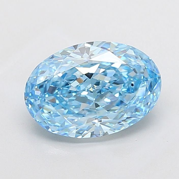 Loose Diamond - OVAL 3.55ct Fancy Vivid Blue VS2: Loose Diamond - OVAL 3.55ct Fancy Vivid Blue VS2 Source: This is a real non-mined Diamond that has been grown in a lab Shape: OVAL Carats: 3.55 Color: Fancy Vivid Blue Certification: IGI Video:
