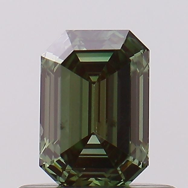 Loose Diamond - EMERALD 0.51ct Fancy Vivid Green SI1: Loose Diamond - EMERALD 0.51ct Fancy Vivid Green SI1 Source: This is a real non-mined Diamond that has been grown in a lab Shape: EMERALD Carats: 0.51 Color: Fancy Vivid Green Certification: NONE Vide