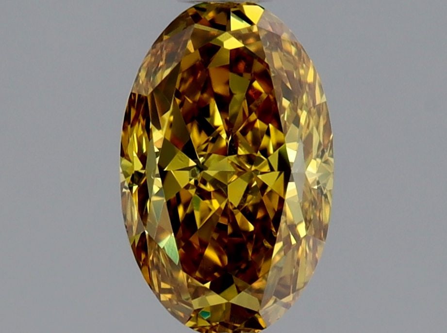 Loose Diamond - OVAL 0.81ct Fancy Deep Brownish Yellow SI2: Loose Diamond - OVAL 0.81ct Fancy Deep Brownish Yellow SI2 Source: Natural Shape: OVAL Carats: 0.81 Color: Fancy Deep Brownish Yellow Certification: GIA Video: