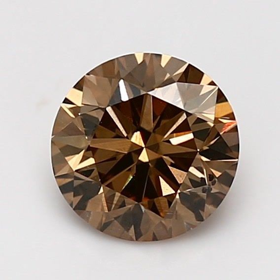 Loose Diamond - ROUND 1.58ct Fancy Brown SI2: Loose Diamond - ROUND 1.58ct Fancy Brown SI2 Source: Natural Shape: ROUND Carats: 1.58 Color: Fancy Brown Certification: GIA Video: