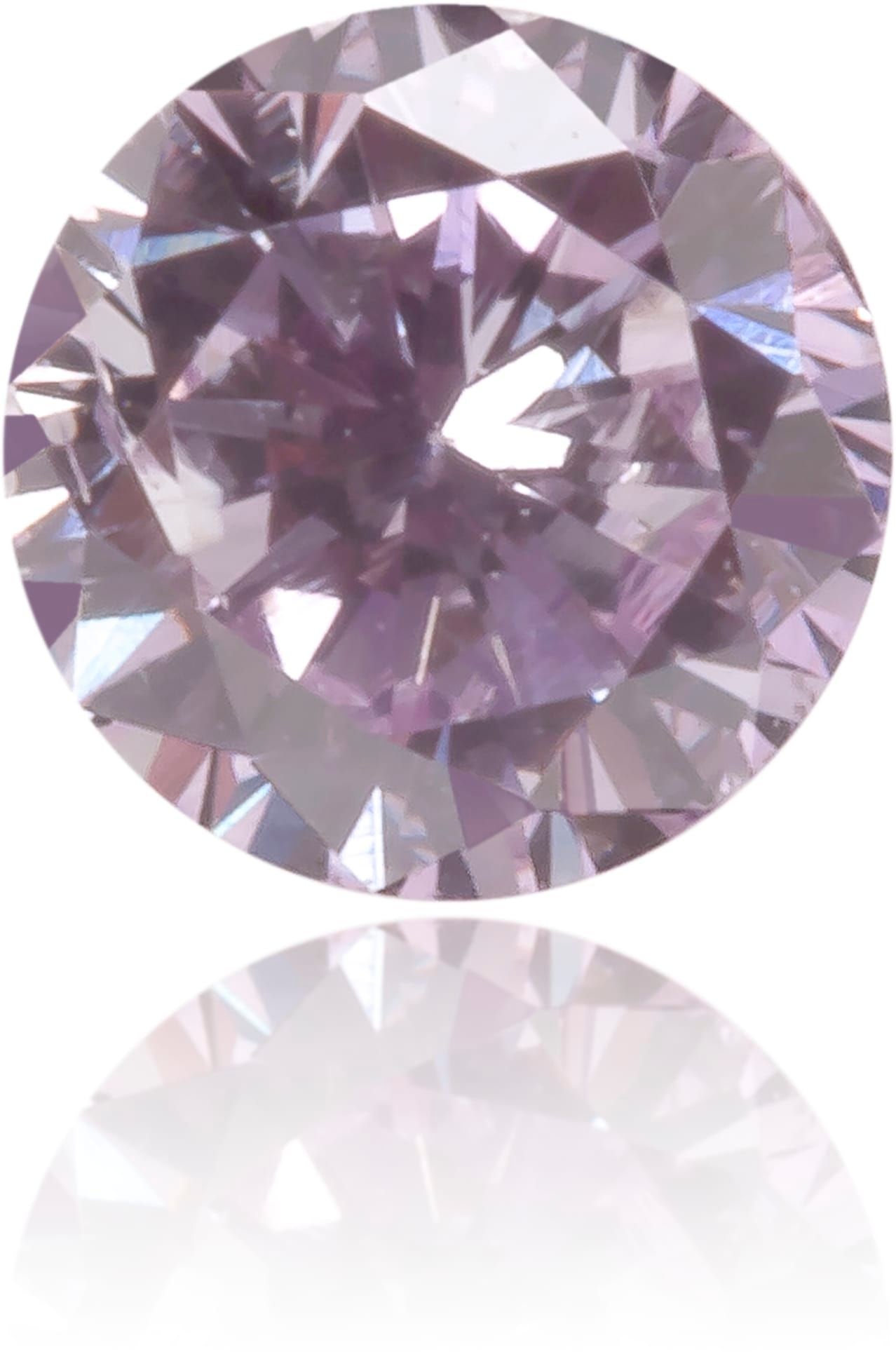Loose Diamond - ROUND 0.17ct Fancy Pinkish Purple I1 (1 of 1)