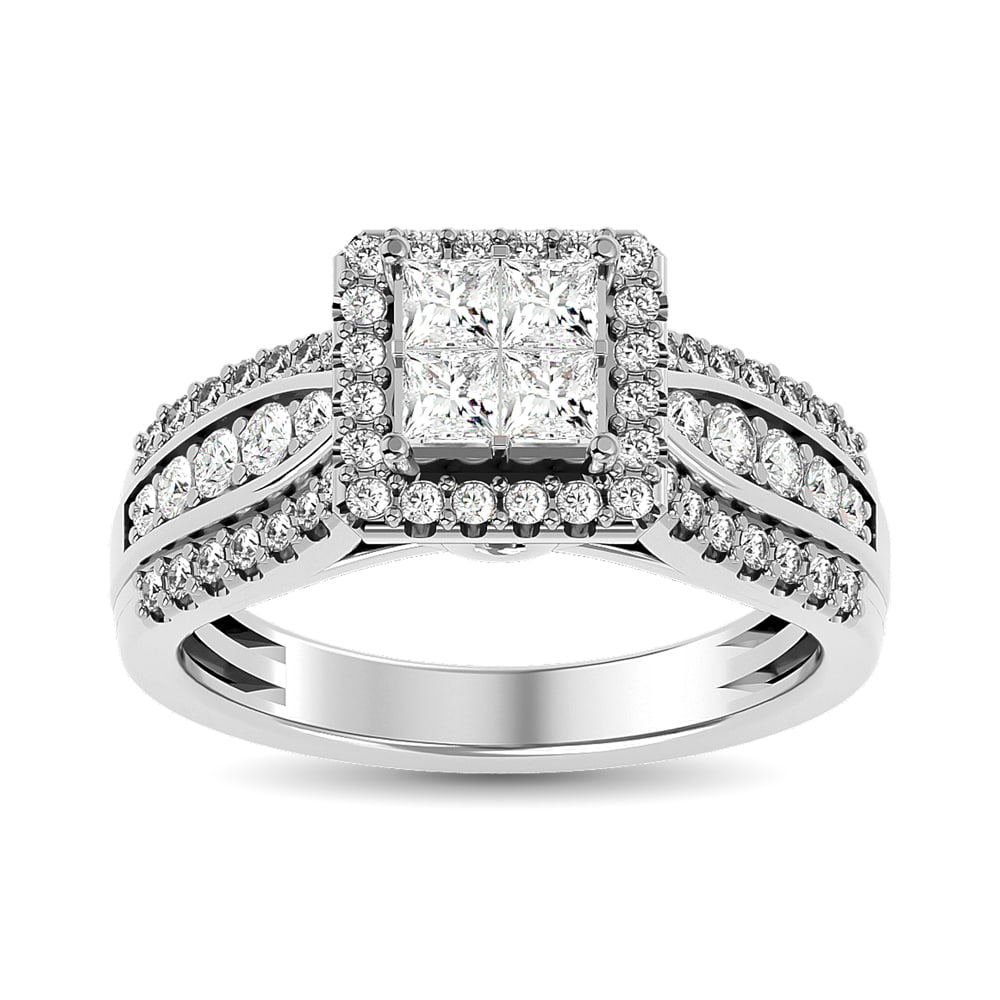Diamond Engagement Ring 1 Ct.tw in 14K White Gold (1 of 4)