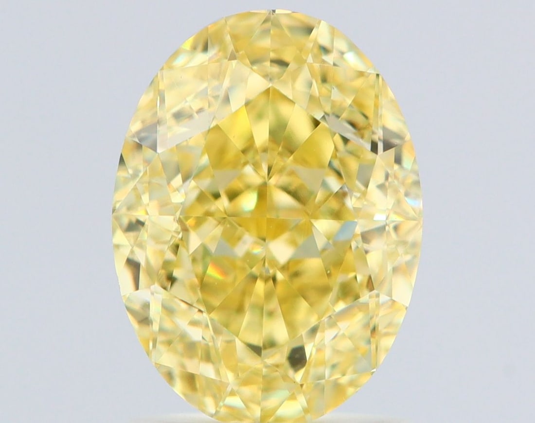 Loose Diamond - OVAL 2.01ct Fancy Intense Yellow VS1 (1 of 1)