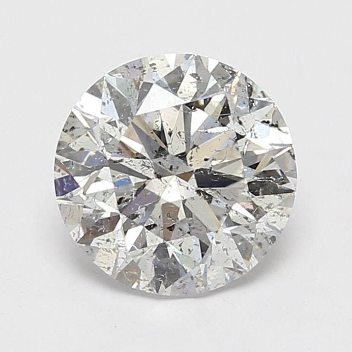 Loose Diamond - ROUND 2.53ct F SI2: Loose Diamond - ROUND 2.53ct F SI2 Source: Natural Shape: ROUND Carats: 2.53 Color: F Clarity: SI2 Certification: IGI Video: