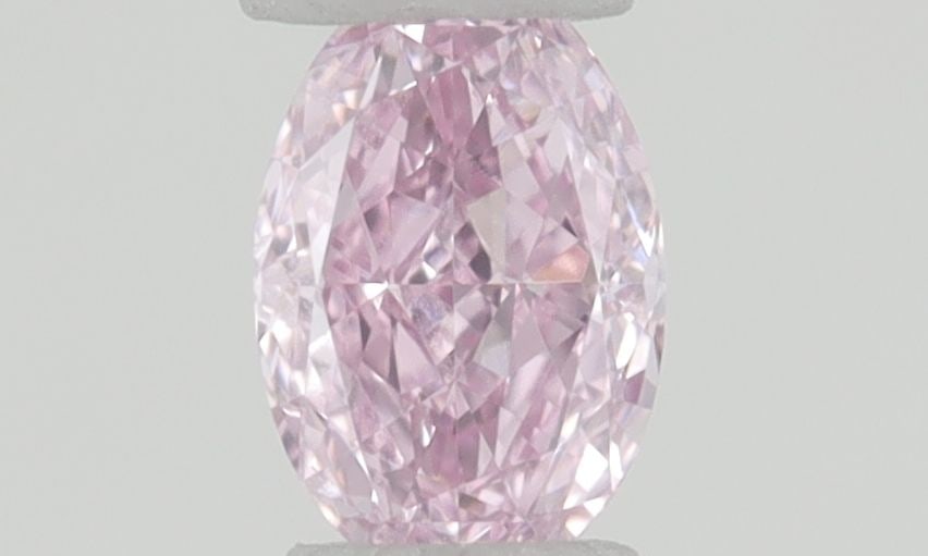 Loose Diamond - OVAL 0.09ct Fancy Intense Purplish Pink (1 of 1)