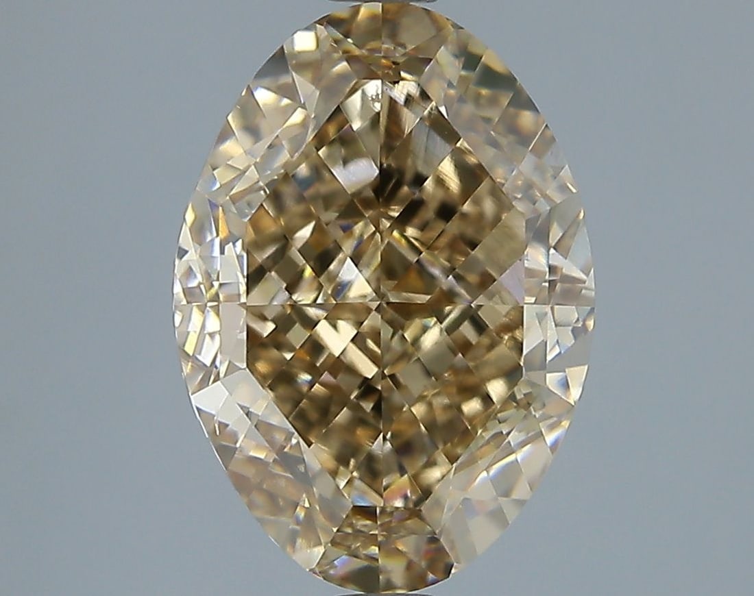 Loose Diamond - OVAL 5.01ct Fancy Orange SI1 (1 of 1)