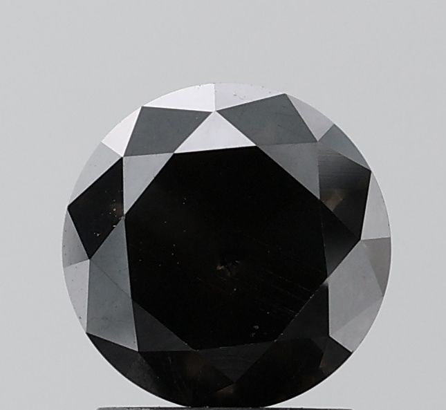 Loose Diamond - ROUND 2.31ct Black VVS2: Loose Diamond - ROUND 2.31ct Black VVS2 Source: Natural Shape: ROUND Carats: 2.31 Color: Black Certification: NONE Video: