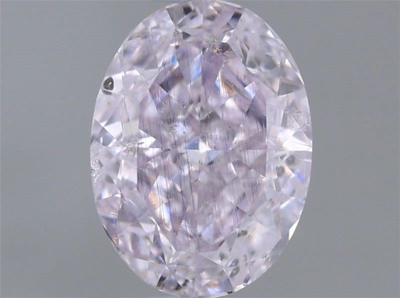 Loose Diamond - OVAL 1.01ct Fancy Light Pinkish Purple I1 (1 of 1)