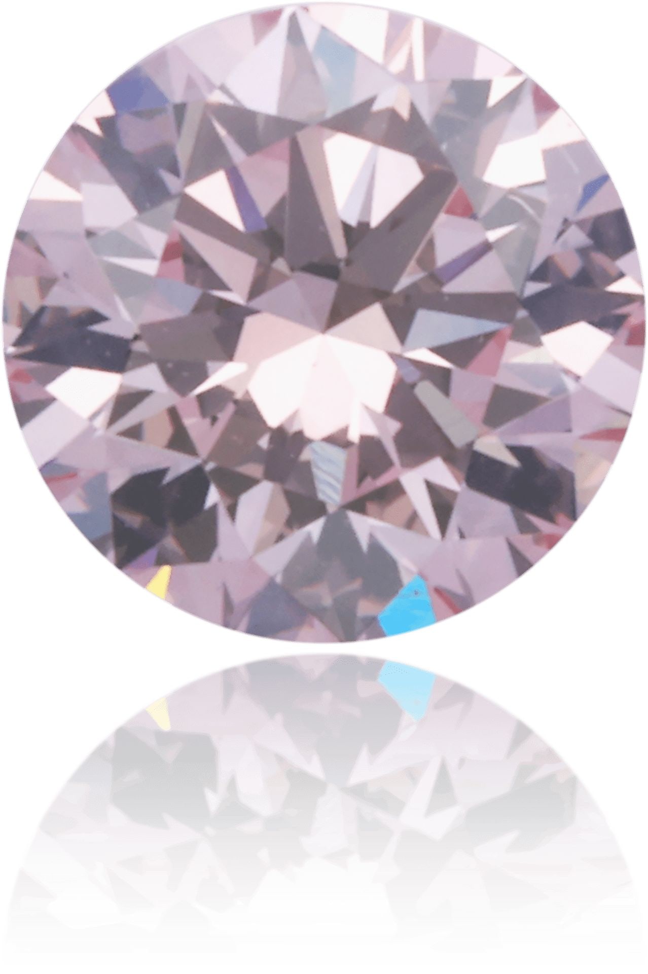 Loose Diamond - ROUND 0.27ct Fancy Light Pink VS1: Loose Diamond - ROUND 0.27ct Fancy Light Pink VS1 Source: Natural Shape: ROUND Carats: 0.27 Color: Fancy Light Pink Certification: NONE The Diamond Depot Guarantee: All items in this auction are guara