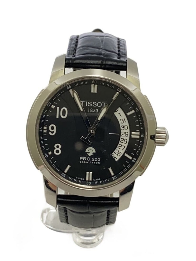 Tissot PRC200 Swiss Men's Wristwatch: Tissot PRC200 Swiss Men's Wristwatch This TISSOT PRC200 T014421A is a men's Swiss wristwatch, featuring a classic design and reliable craftsmanship. The watch shows slight signs of use, reflecting its