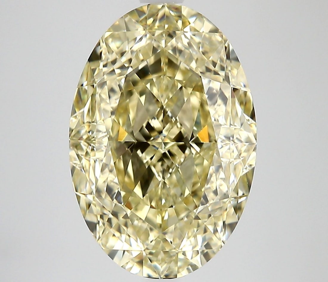 Loose Diamond - OVAL 5.22ct Fancy Yellow VVS1 (1 of 1)