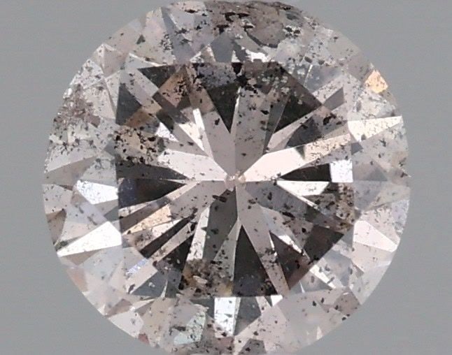Loose Diamond - ROUND 0.6ct Light Pinkish Brown (1 of 1)
