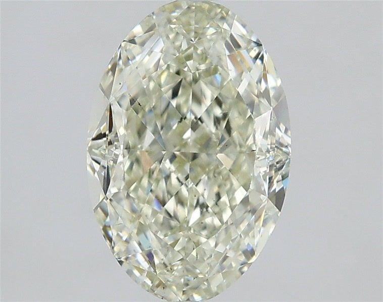 Loose Diamond - OVAL 1.73ct Fancy Light Grayish Greenish Yellow SI1 (1 of 1)