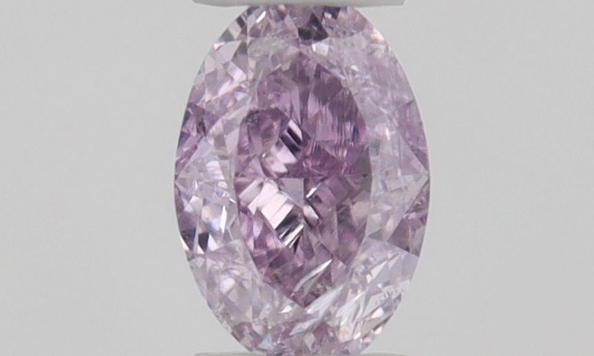 Loose Diamond - OVAL 0.13ct Fancy Intense Purple Pink (1 of 1)