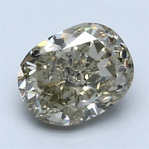 Loose Diamond - OVAL 2.15ct Fancy Brown Greenish Yellow (1 of 1)