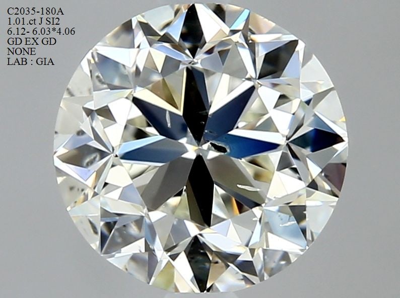 Loose Diamond - ROUND 1.01ct J SI2 (1 of 1)