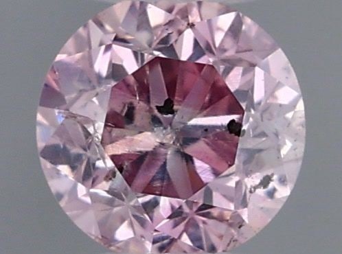 Loose Diamond - ROUND 0.21ct Fancy Intense Purplish Pink (1 of 1)
