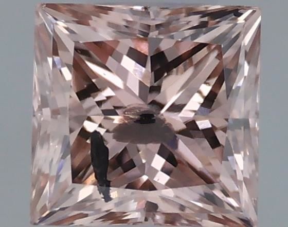 Loose Diamond - PRINCESS 0.39ct Fancy Brownish Orangey Pink: Loose Diamond - PRINCESS 0.39ct Fancy Brownish Orangey Pink Source: Natural Shape: PRINCESS Carats: 0.39 Color: Fancy Brownish Orangey Pink Certification: GIA Video: