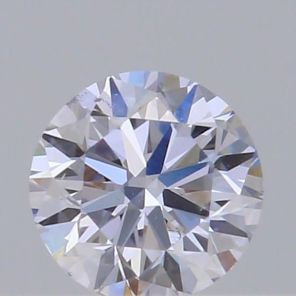 Loose Diamond - ROUND 0.11ct Fancy Light Gray Gray Blue (1 of 1)