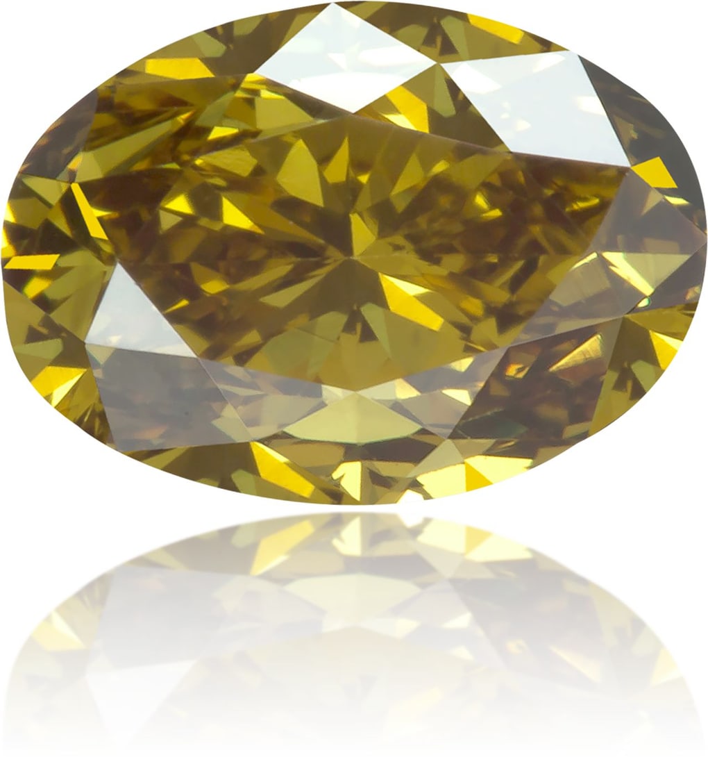 Loose Diamond - OVAL 1.06ct Fancy Deep Brownish Greenish Yellow VS2: Loose Diamond - OVAL 1.06ct Fancy Deep Brownish Greenish Yellow VS2 Source: Natural Shape: OVAL Carats: 1.06 Color: Fancy Deep Brownish Greenish Yellow Certification: GIA Video: