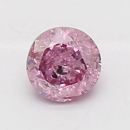 Loose Diamond - ROUND 0.18ct Fancy Intense Purplish Pink I3 (1 of 1)