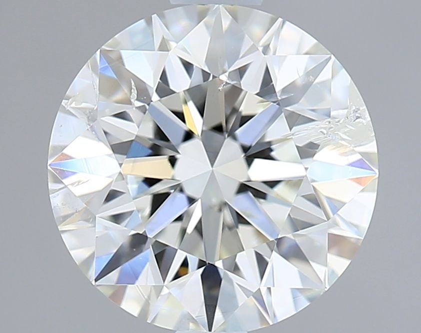Loose Diamond - ROUND 2.01ct J I2: Loose Diamond - ROUND 2.01ct J I2 Source: Natural Shape: ROUND Carats: 2.01 Color: J Clarity: I2 Certification: GIA Video: