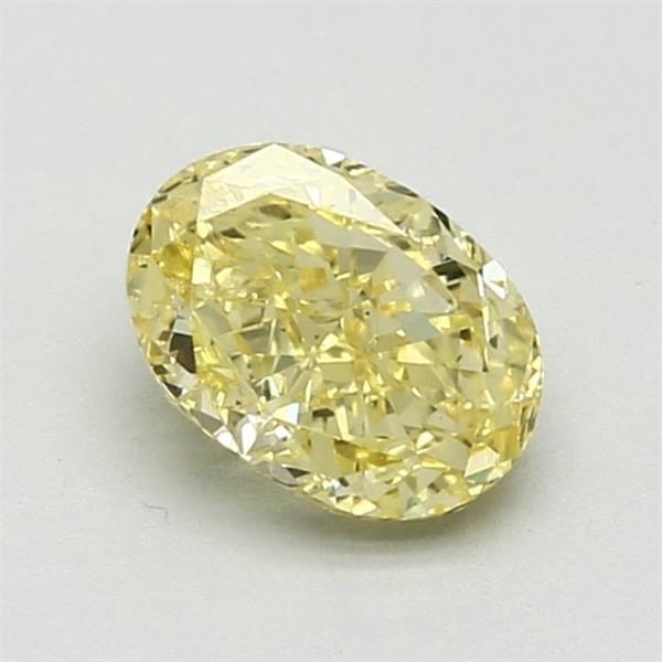 Loose Diamond - OVAL 1.18ct Fancy Intense Yellow SI2: Loose Diamond - OVAL 1.18ct Fancy Intense Yellow SI2 Source: Natural Shape: OVAL Carats: 1.18 Color: Fancy Intense Yellow Certification: GIA Video: