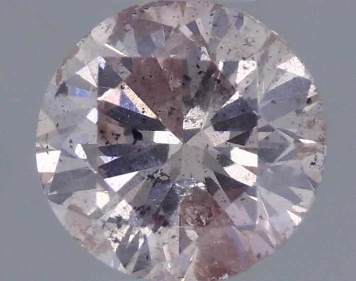 Loose Diamond - ROUND 0.35ct Fancy Brownish Purple Pink (1 of 1)