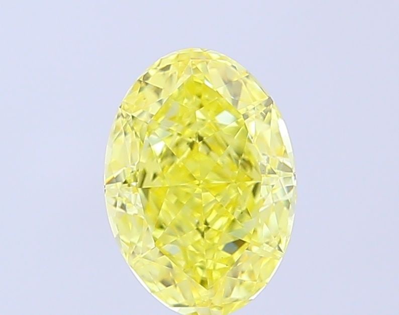 Loose Diamond - OVAL 2.07ct Fancy Vivid Yellow VS1: Loose Diamond - OVAL 2.07ct Fancy Vivid Yellow VS1 Source: This is a real non-mined Diamond that has been grown in a lab Shape: OVAL Carats: 2.07 Color: Fancy Vivid Yellow Certification: IGI Video: