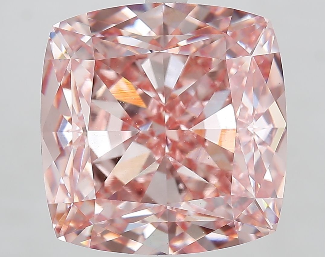 Loose Diamond - CUSHION MODIFIED 11.03ct Fancy Intense Pink VS1: Loose Diamond - CUSHION MODIFIED 11.03ct Fancy Intense Pink VS1 Source: This is a real non-mined Diamond that has been grown in a lab Shape: CUSHION MODIFIED Carats: 11.03 Color: Fancy Intense Pink