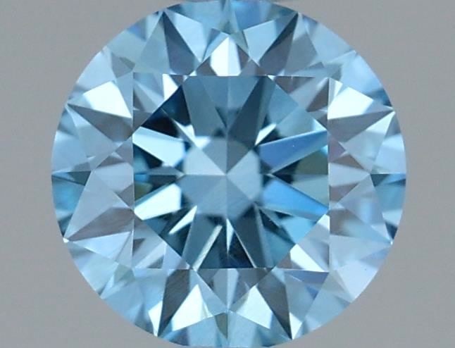 Ideal Loose Diamond - ROUND 0.38ct Fancy Vivid Blue SI1: Ideal Loose Diamond - ROUND 0.38ct Fancy Vivid Blue SI1 Source: This is a real non-mined Diamond that has been grown in a lab Shape: ROUND Carats: 0.38 Color: Fancy Vivid Blue Certification: IGI