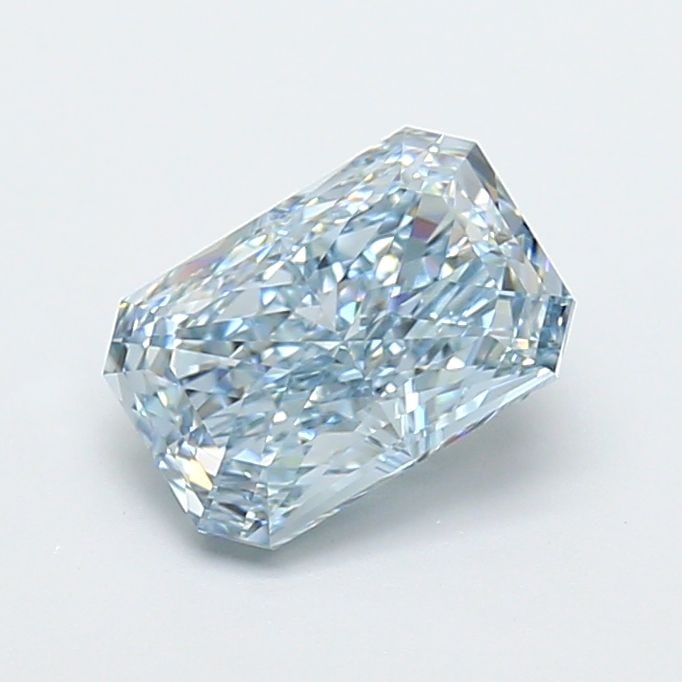 Loose Diamond - RADIANT 2.05ct Fancy Intense Blue VVS1: Loose Diamond - RADIANT 2.05ct Fancy Intense Blue VVS1 Source: This is a real non-mined Diamond that has been grown in a lab Shape: RADIANT Carats: 2.05 Color: Fancy Intense Blue Certification: IGI