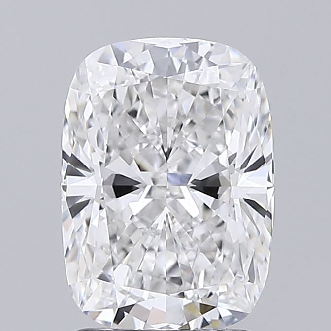 Loose Diamond - CUSHION MODIFIED 2.15ct D VS1: Loose Diamond - CUSHION MODIFIED 2.15ct D VS1 Source: This is a real non-mined Diamond that has been grown in a lab Shape: CUSHION MODIFIED Carats: 2.15 Color: D Clarity: VS1 Certification: IGI Video: