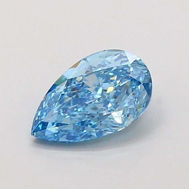 Loose Diamond - PEAR 1.03ct Fancy Vivid Blue VS2: Loose Diamond - PEAR 1.03ct Fancy Vivid Blue VS2 Source: This is a real non-mined Diamond that has been grown in a lab Shape: PEAR Carats: 1.03 Color: Fancy Vivid Blue Certification: IGI Video: Video