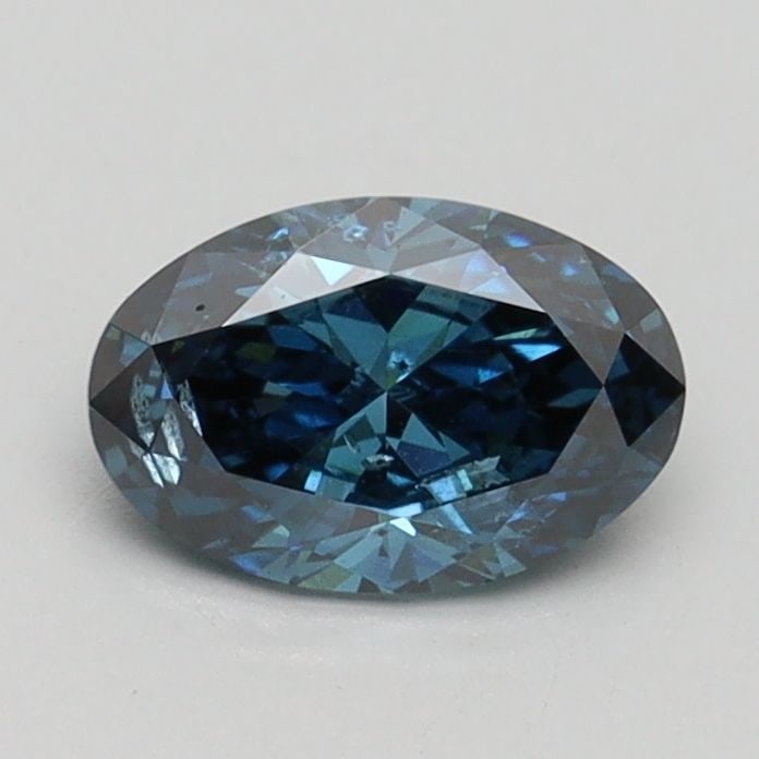 Loose Diamond - OVAL 0.71ct Fancy Vivid Blue SI2: Loose Diamond - OVAL 0.71ct Fancy Vivid Blue SI2 Source: This is a real non-mined Diamond that has been grown in a lab Shape: OVAL Carats: 0.71 Color: Fancy Vivid Blue Certification: IGI Video: Video