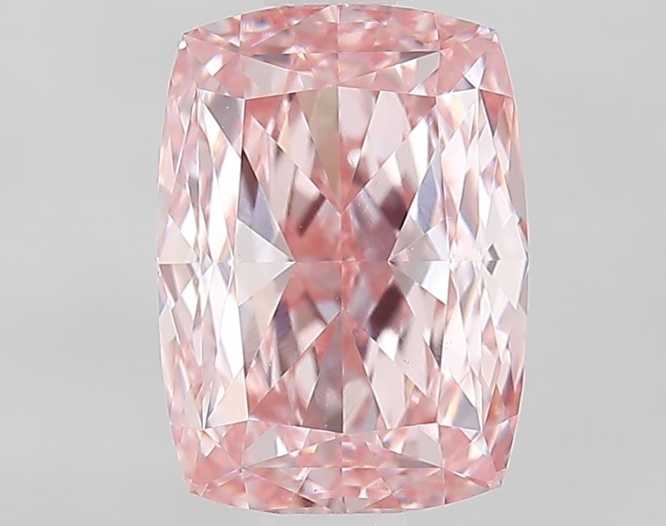 Loose Diamond - CUSHION MODIFIED 1.66ct Fancy Intense Pink VVS2 (1 of 1)
