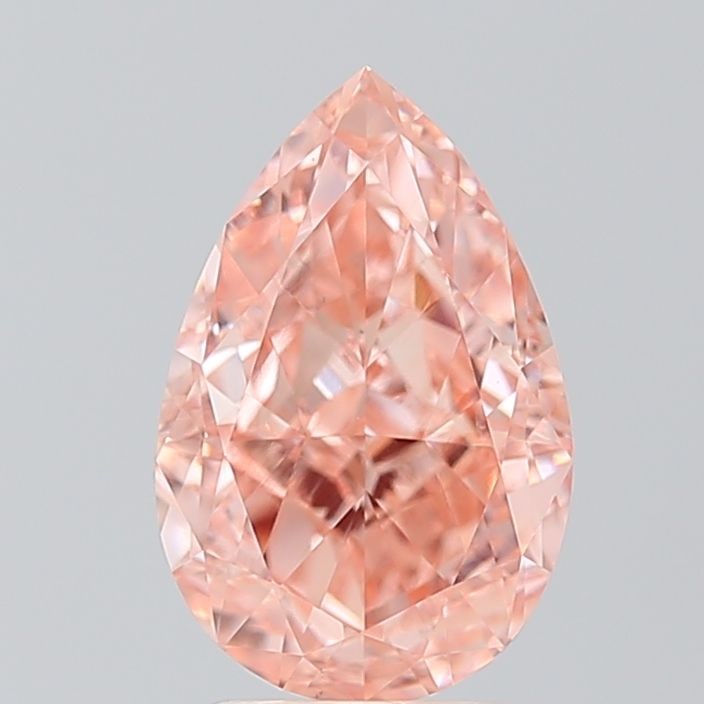 Loose Diamond - PEAR 3.08ct Fancy Intense Pink VVS2: Loose Diamond - PEAR 3.08ct Fancy Intense Pink VVS2 Source: This is a real non-mined Diamond that has been grown in a lab Shape: PEAR Carats: 3.08 Color: Fancy Intense Pink Certification: IGI Video: