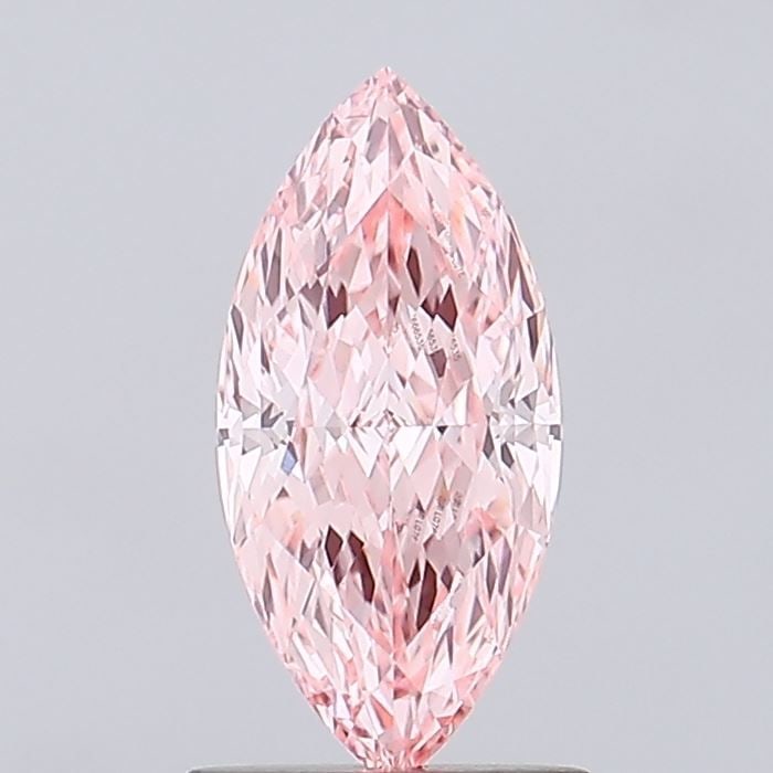 Loose Diamond - MARQUISE 1.14ct Fancy Vivid Pink VVS2: Loose Diamond - MARQUISE 1.14ct Fancy Vivid Pink VVS2 Source: This is a real non-mined Diamond that has been grown in a lab Shape: MARQUISE Carats: 1.14 Color: Fancy Vivid Pink Certification: IGI
