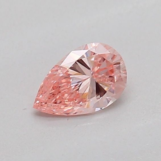 Loose Diamond - PEAR 0.16ct Fancy Vivid Pink VS1: Loose Diamond - PEAR 0.16ct Fancy Vivid Pink VS1 Source: This is a real non-mined Diamond that has been grown in a lab Shape: PEAR Carats: 0.16 Color: Fancy Vivid Pink Certification: IGI The Diamond