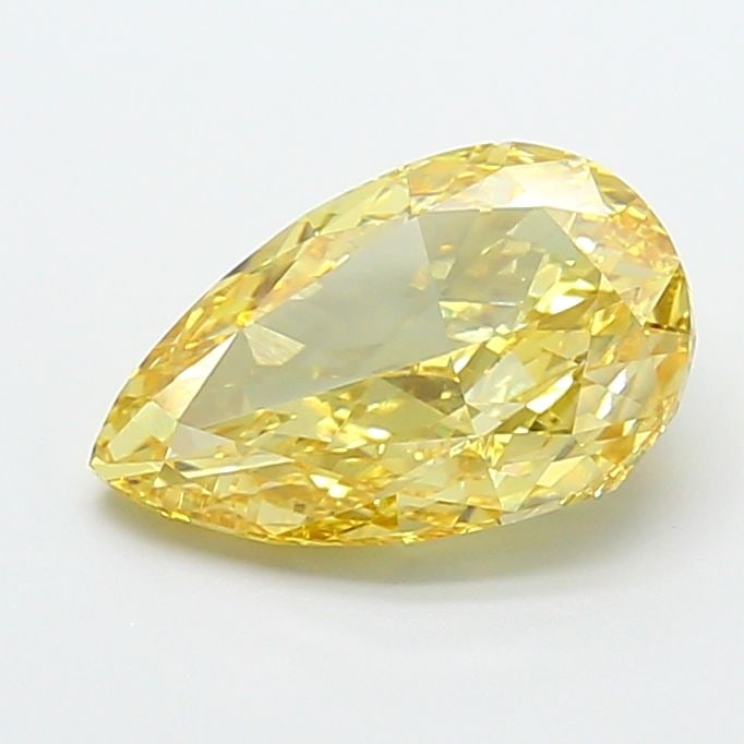 Loose Diamond - PEAR 3.53ct Fancy Intense Yellow VVS2: Loose Diamond - PEAR 3.53ct Fancy Intense Yellow VVS2 Source: This is a real non-mined Diamond that has been grown in a lab Shape: PEAR Carats: 3.53 Color: Fancy Intense Yellow Certification: IGI