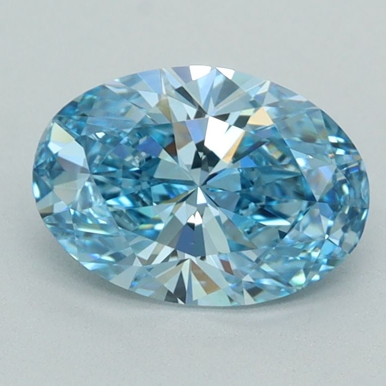 Loose Diamond - OVAL 1.51ct Fancy Vivid Blue VS1: Loose Diamond - OVAL 1.51ct Fancy Vivid Blue VS1 Source: This is a real non-mined Diamond that has been grown in a lab Shape: OVAL Carats: 1.51 Color: Fancy Vivid Blue Certification: IGI Video:
