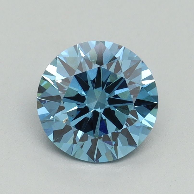 Ideal Loose Diamond - ROUND 1.11ct Fancy Vivid Blue VS1: Ideal Loose Diamond - ROUND 1.11ct Fancy Vivid Blue VS1 Source: This is a real non-mined Diamond that has been grown in a lab Shape: ROUND Carats: 1.11 Color: Fancy Vivid Blue Certification: IGI Video