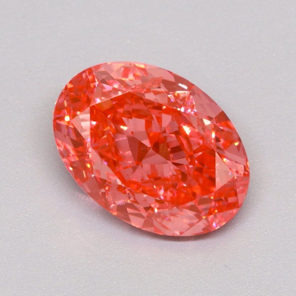 Loose Diamond - OVAL 2.51ct Fancy Vivid Pink VS1: Loose Diamond - OVAL 2.51ct Fancy Vivid Pink VS1 Source: This is a real non-mined Diamond that has been grown in a lab Shape: OVAL Carats: 2.51 Color: Fancy Vivid Pink Certification: IGI Video: Video