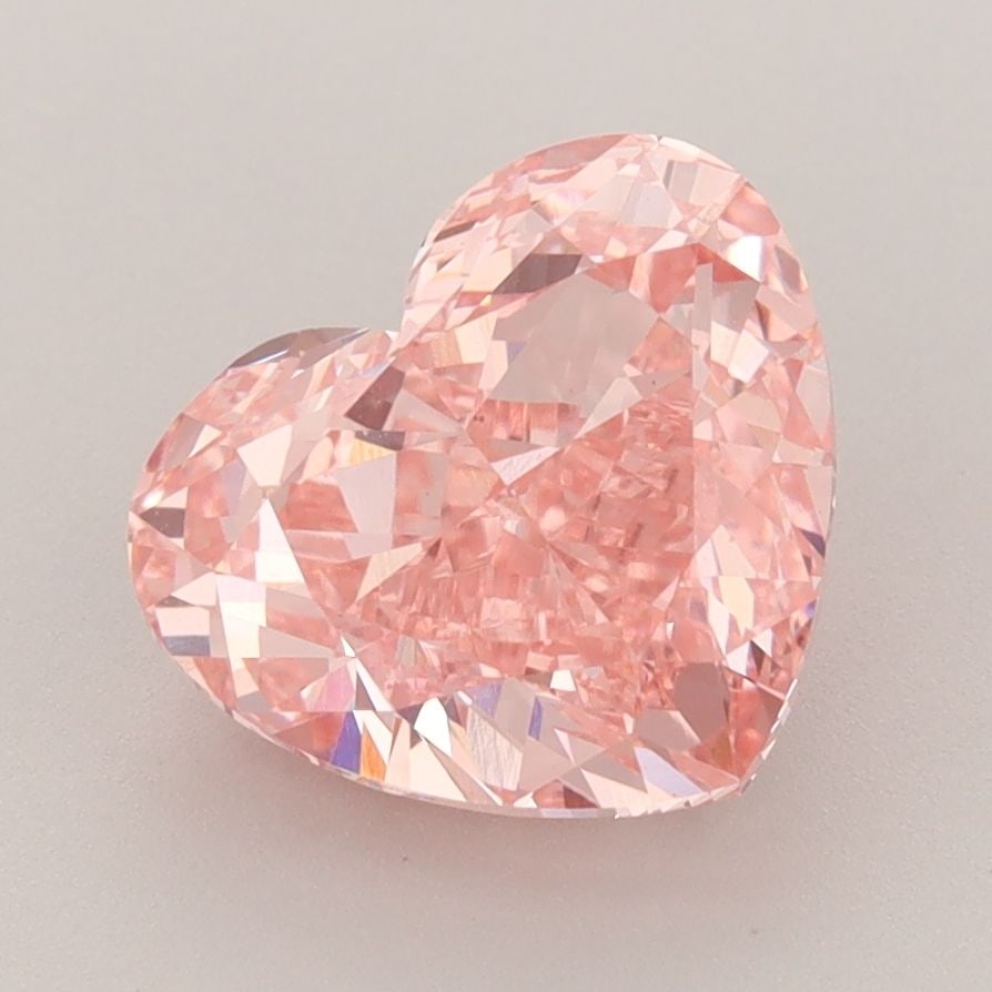 Loose Diamond - HEART 3.28ct Fancy Vivid Pink VS1: Loose Diamond - HEART 3.28ct Fancy Vivid Pink VS1 Source: This is a real non-mined Diamond that has been grown in a lab Shape: HEART Carats: 3.28 Color: Fancy Vivid Pink Certification: IGI Video: