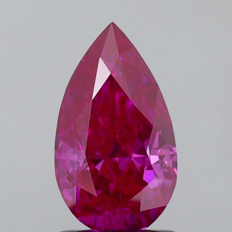 Loose Diamond - PEAR 1.34ct Fancy Deep Pink VS1: Loose Diamond - PEAR 1.34ct Fancy Deep Pink VS1 Source: This is a real non-mined Diamond that has been grown in a lab Shape: PEAR Carats: 1.34 Color: Fancy Deep Pink Certification: IGI Video: