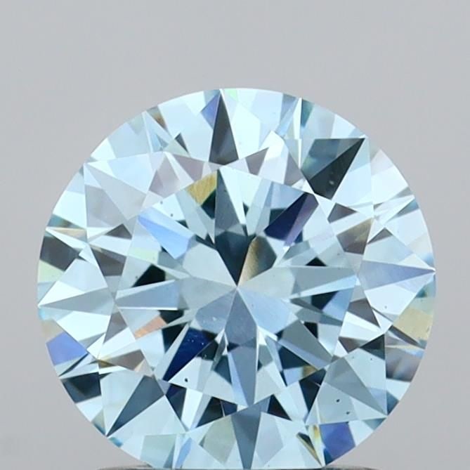 Loose Diamond - ROUND 1.33ct Fancy Intense Blue VS2 (1 of 1)