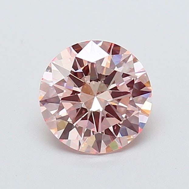 Loose Diamond - ROUND 1.3ct Fancy Vivid Pink VS1: Loose Diamond - ROUND 1.3ct Fancy Vivid Pink VS1 Source: This is a real non-mined Diamond that has been grown in a lab Shape: ROUND Carats: 1.3 Color: Fancy Vivid Pink Certification: NONE Video: