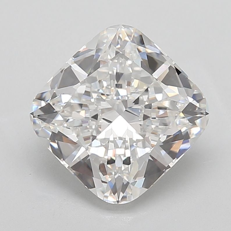 Loose Diamond - CUSHION MODIFIED 7.08ct F VVS2: Loose Diamond - CUSHION MODIFIED 7.08ct F VVS2 Source: This is a real non-mined Diamond that has been grown in a lab Shape: CUSHION MODIFIED Carats: 7.08 Color: F Clarity: VVS2 Certification: IGI Vide